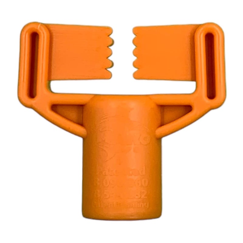 MAKO Jaws RailFin Concrete Screed Support Chairs, 100 Yokes per Bag, Spaced 3 to 4 feet (1m) Apart is Enough for a 3,000 sf Slab. - Image 1